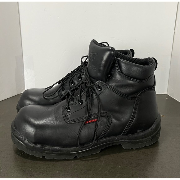 Red‎ Wing Safety Toe Work Shoes 2234 Leather Boots Men\'s Size 12D Black main image 11